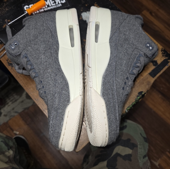 Air Jordan 3 Retro Wool Mens Size 12 - Picture 8 of 8